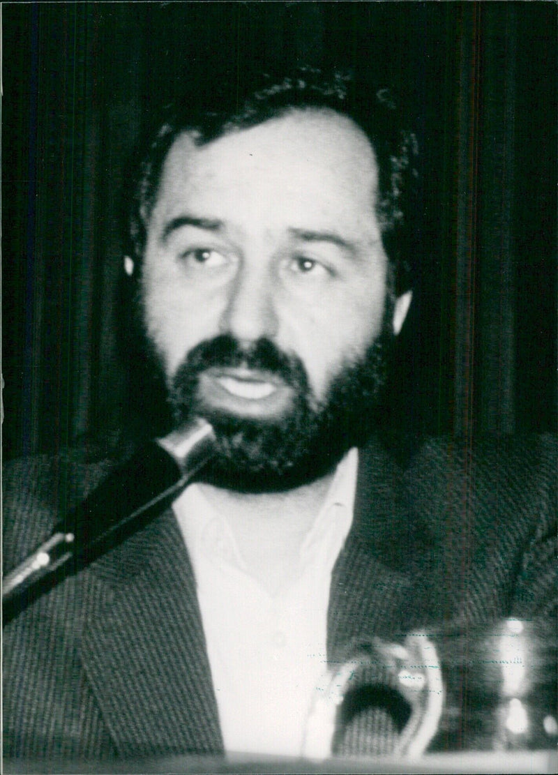 Iranian Politicians: Ahmad Azizi - Vintage Photograph