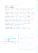 British Writer Dudley Pope - Vintage Photograph