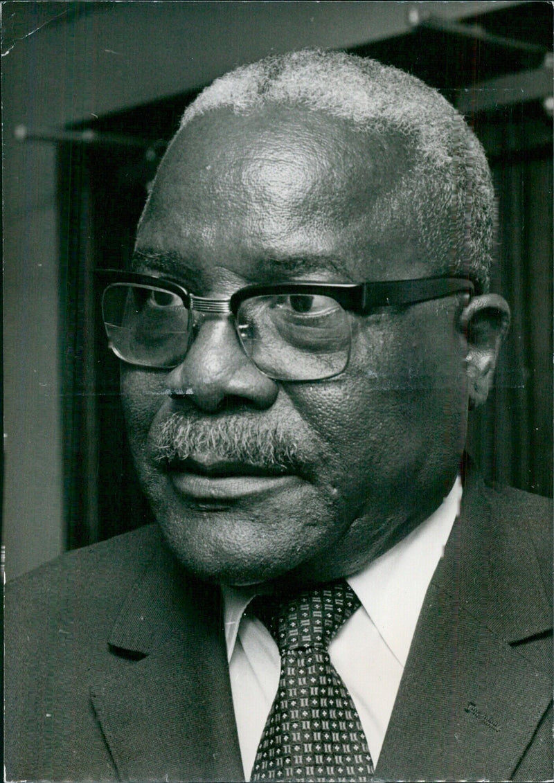 Bishop Leonard Auala, Leader of the Evangelical Lutheran Ovambokavango Church - Vintage Photograph