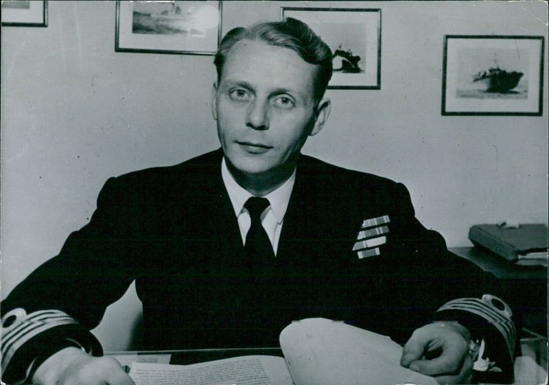 Chief of Staff, Norwegian Navy - Vintage Photograph