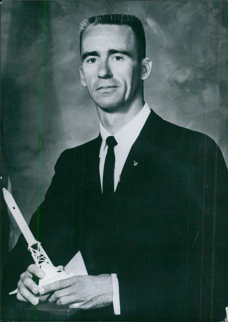 U.S. Astronaut R. Walter Cunningham - Vintage Photograph