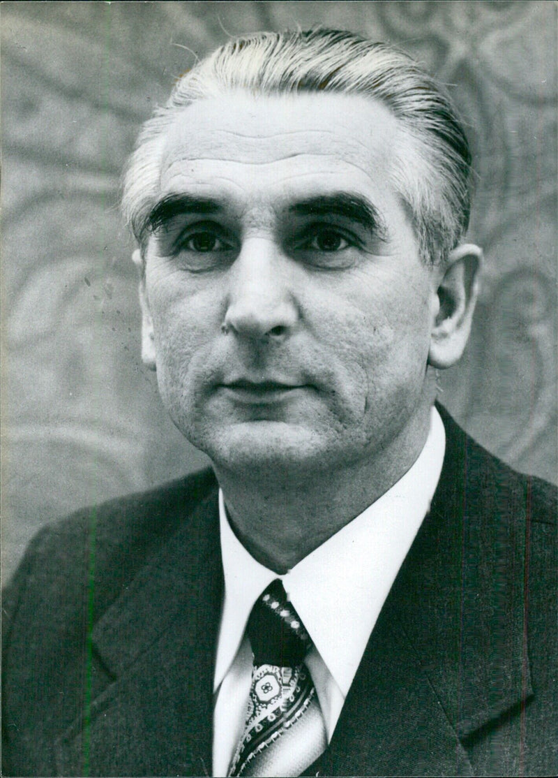 JOZEF CZYREK OPS Jozef Czyrek, Poland's Minister of Foreign Affairs - Vintage Photograph