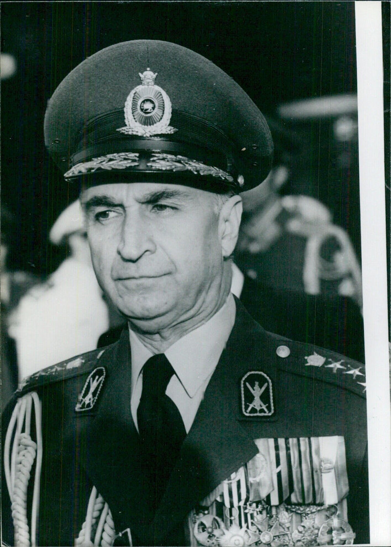 Iranian Politicians: General Reza Azimi - Vintage Photograph