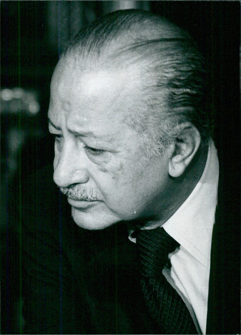 Fikry Makram Ebied, Deputy Premier of Egypt - Vintage Photograph