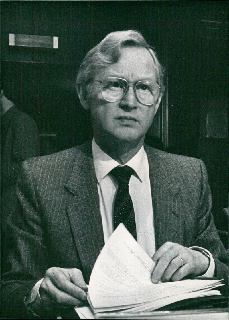 Dutch EEC Officials: FRANCISCUS ANDRIESSEN - Vintage Photograph