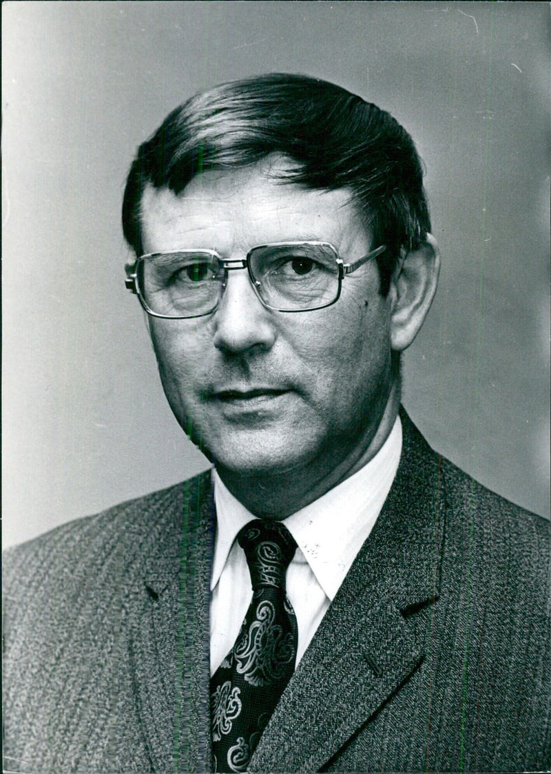 EINAR AUGUSTSSON, Iceland's Minister for Foreign Affairs - Vintage Photograph