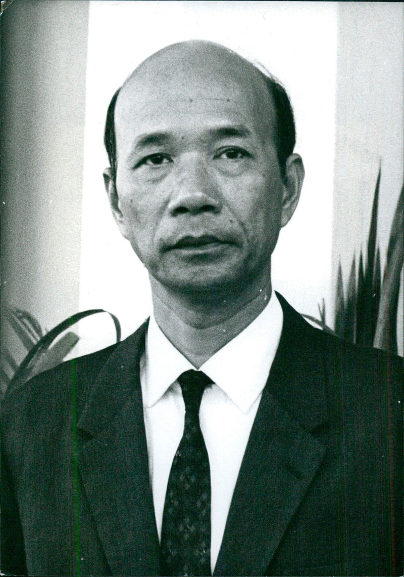 South Vietnamese Politicians TRƯỜNG CÔNG CUU - Vintage Photograph