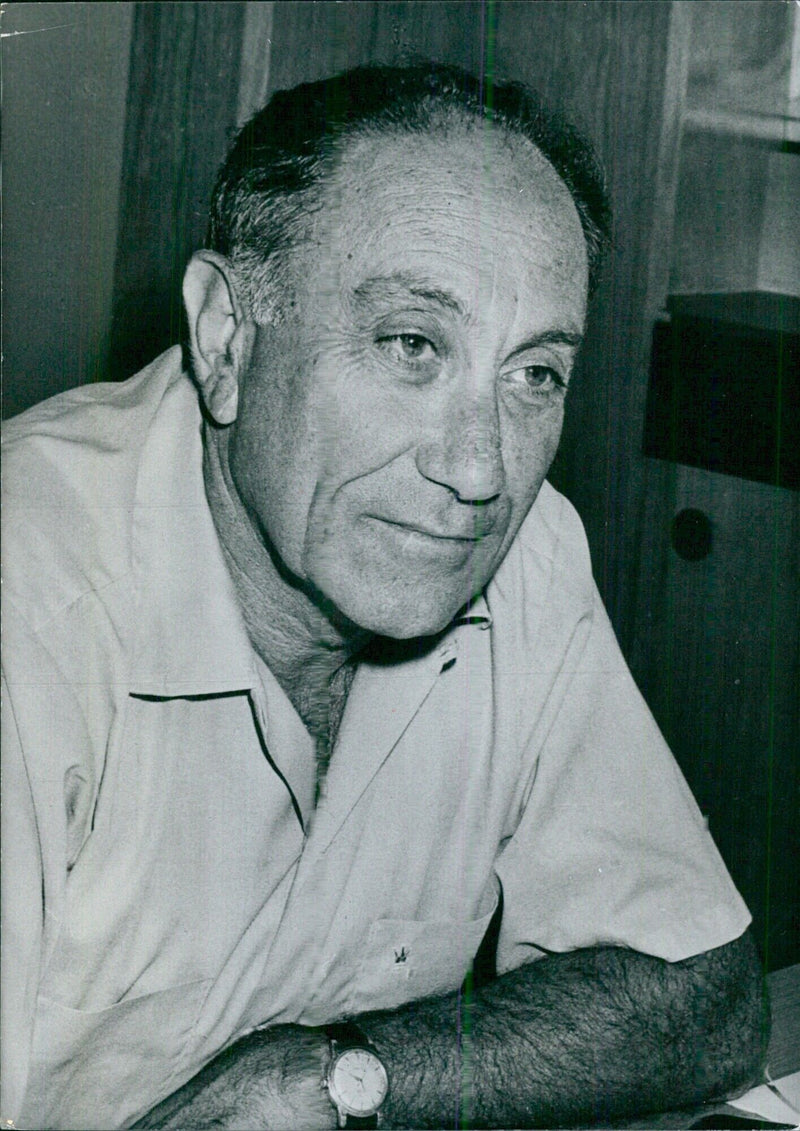 Israeli Industrialists: GENERAL MEIR AMIT - Vintage Photograph