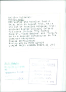 British Writer Martin Amis - Vintage Photograph