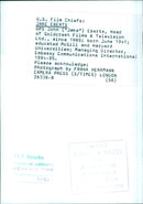 U.S. Film Chiefs: JAKE EBERTS OPS - Vintage Photograph