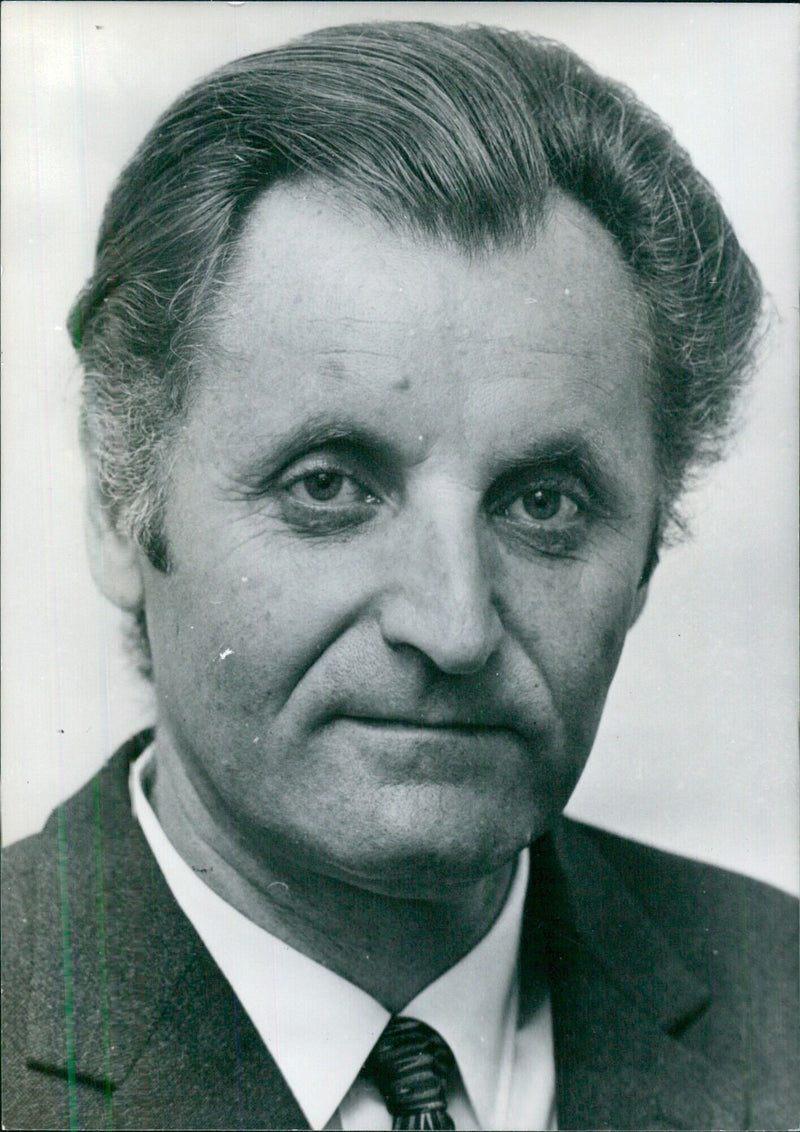 Dr. Wilhelm Ebert, President of the Bavarian Teachers' Union and Vice-President of WCOTP - Vintage Photograph