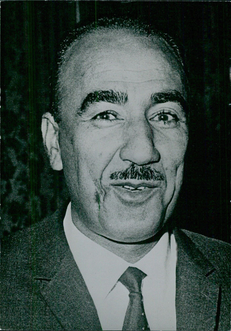 GENERAL SALIH MAHDI AMMASH, Vice-President of Iraq - Vintage Photograph