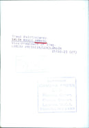 SALIH MAHDI AMMASH, Vice-President of Iraq - Vintage Photograph