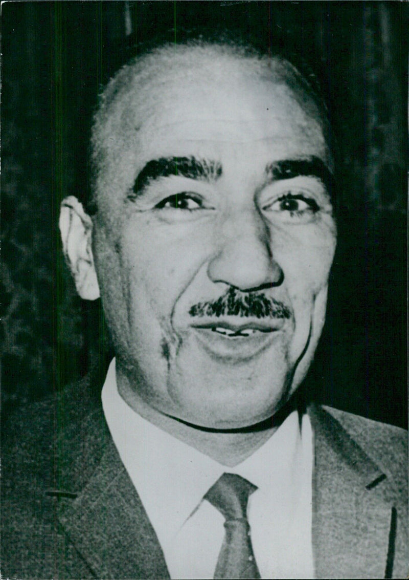 SALIH MAHDI AMMASH, Vice-President of Iraq - Vintage Photograph