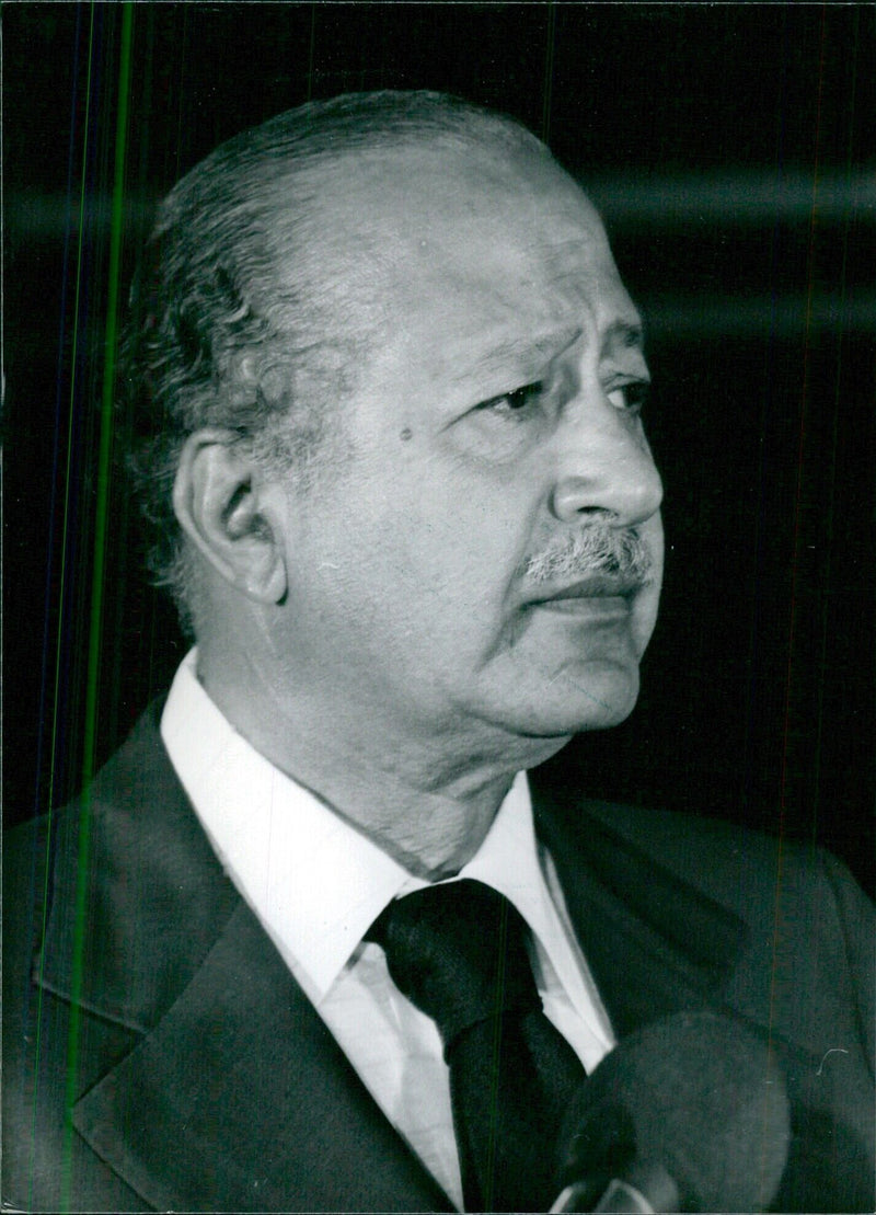 Fikry Makram Ubied, Secretary General of the National Democratic Party - Vintage Photograph