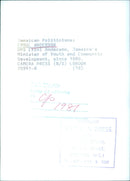 Jamaican Politician Errol Anderson - Vintage Photograph