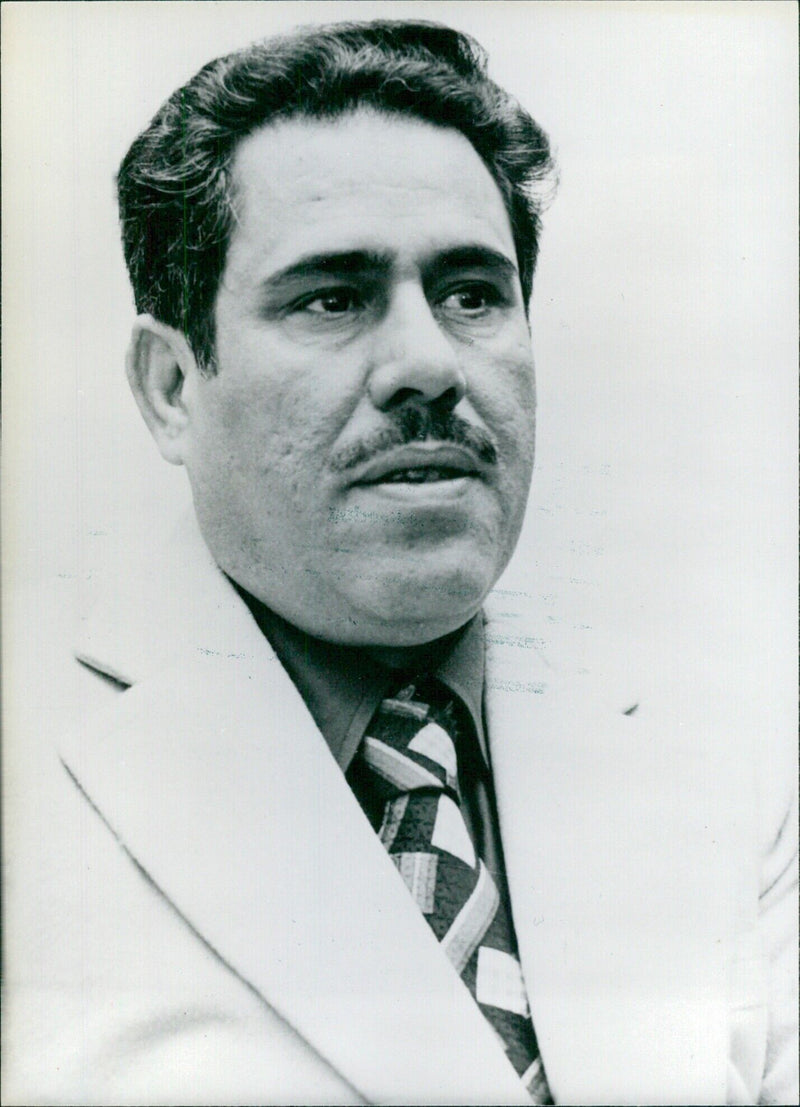 Mohammed Ayish, Iraq's Minister of Industry - Vintage Photograph