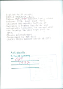 British Politicians: DONALD ANDERSON, M.P. - Vintage Photograph