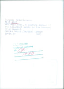 Israeli Politician Meir Amit - Vintage Photograph