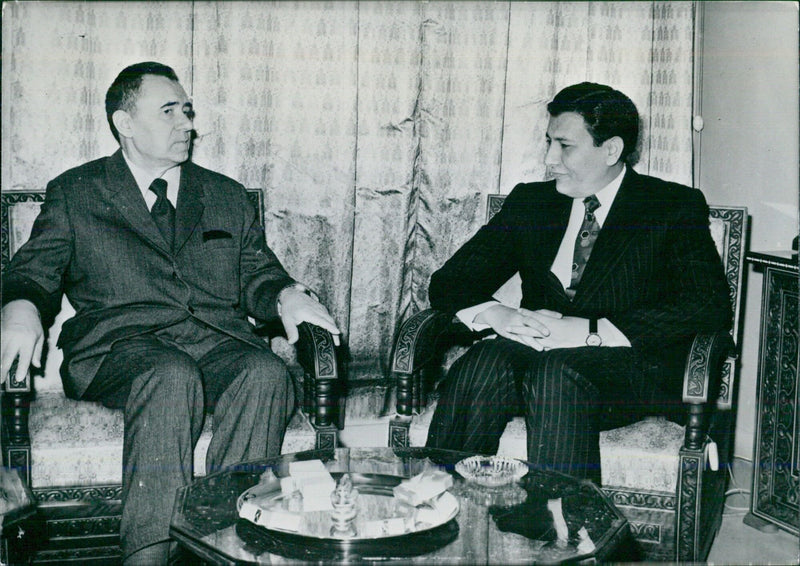 WRG ANDREI GROMYKO & MR. AYYOUBI - Vintage Photograph