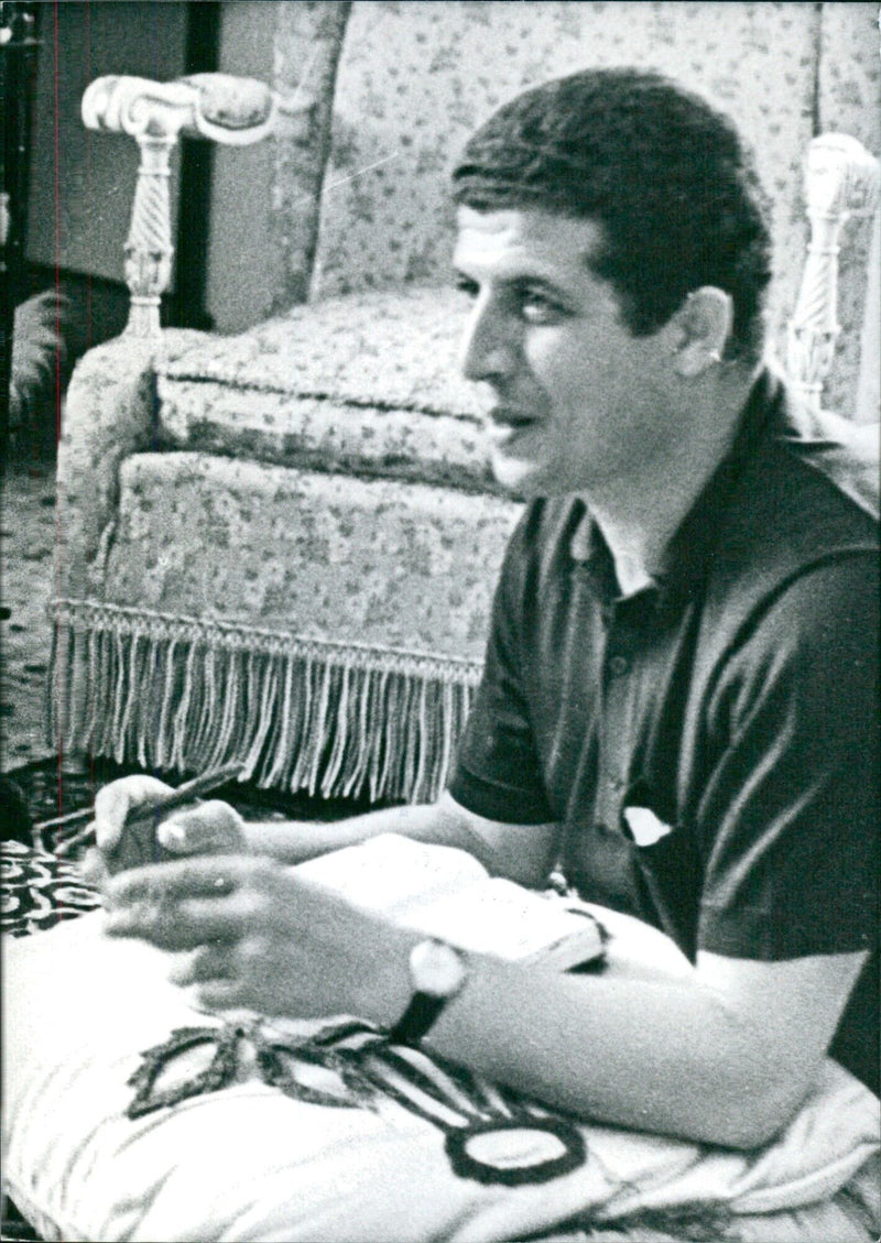 EL SAYED MUSTAFA BEN AMER, Minister of Education and National Guidance of Libya - Vintage Photograph