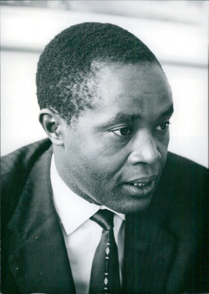 CHARLES ONANQ AWANA, Minister of Finance in the Federal Republic of Cameroon - Vintage Photograph