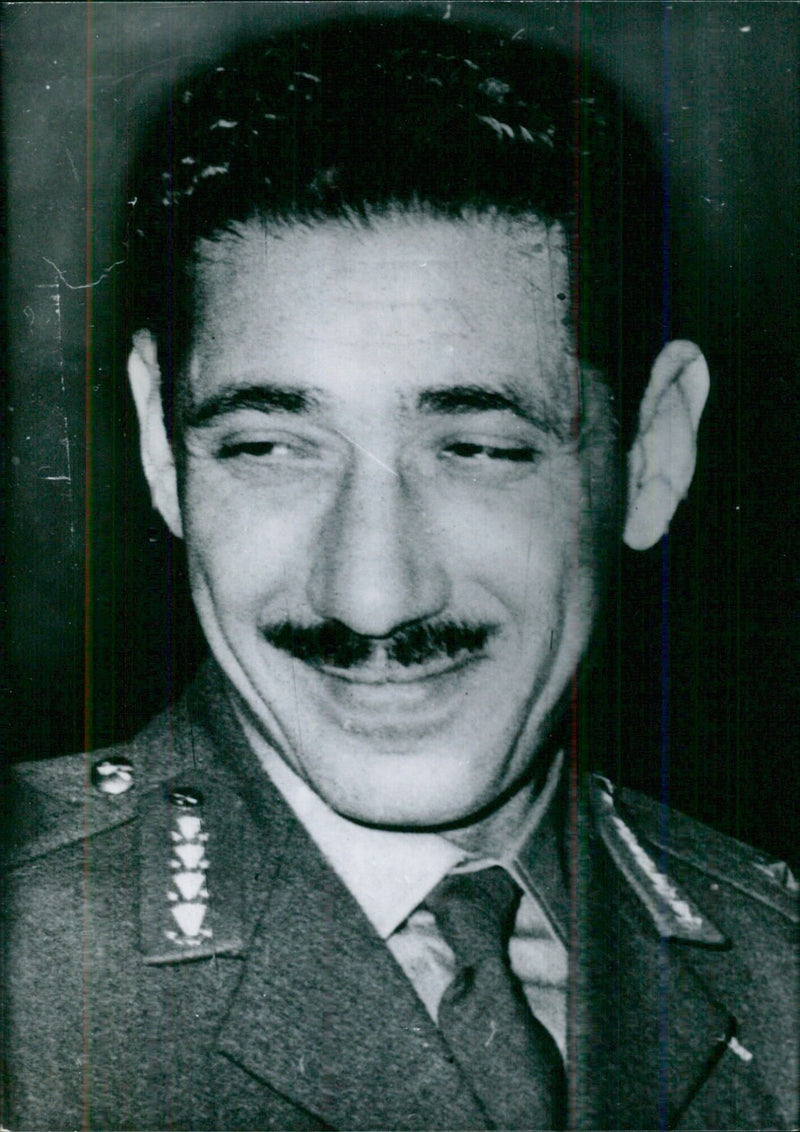 Egyptian Service Chiefs: MARSHAL ABDEL HAKIM AMER Deputy Supreme Commander Egyptian Armed Forces. - Vintage Photograph