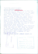 Sudanese politician Sayed Babiker Awadalla - Vintage Photograph