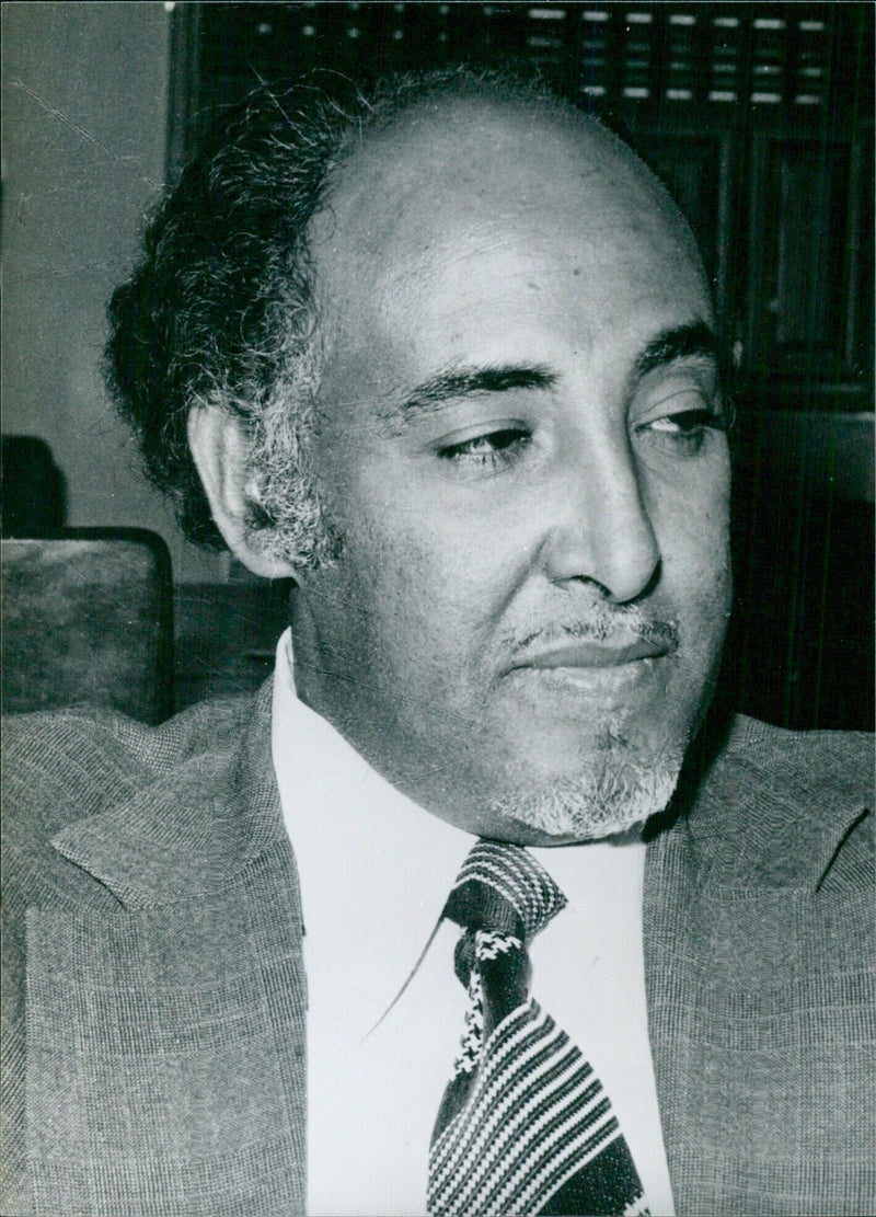 Sudanese Politicians: Dr. MOHD HASHIM AWAD OPS - Vintage Photograph