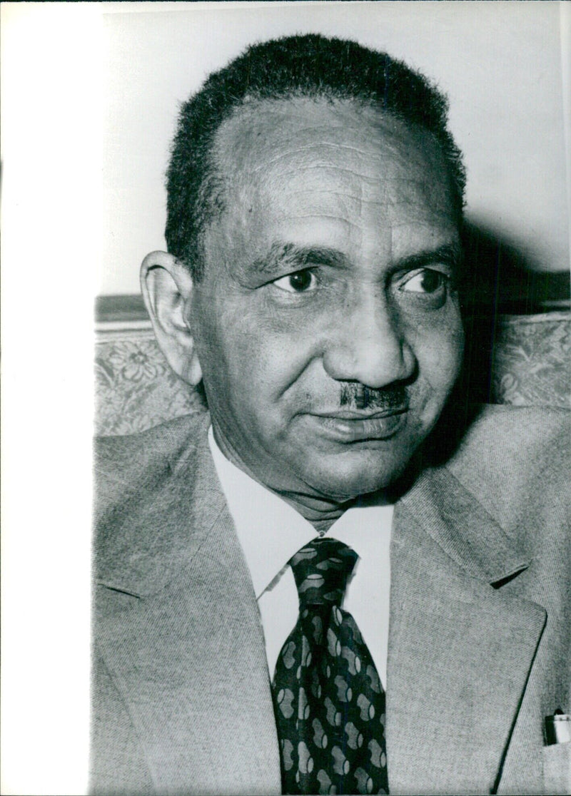 Sudanese Politicians: HARON EL-AWAD - Vintage Photograph