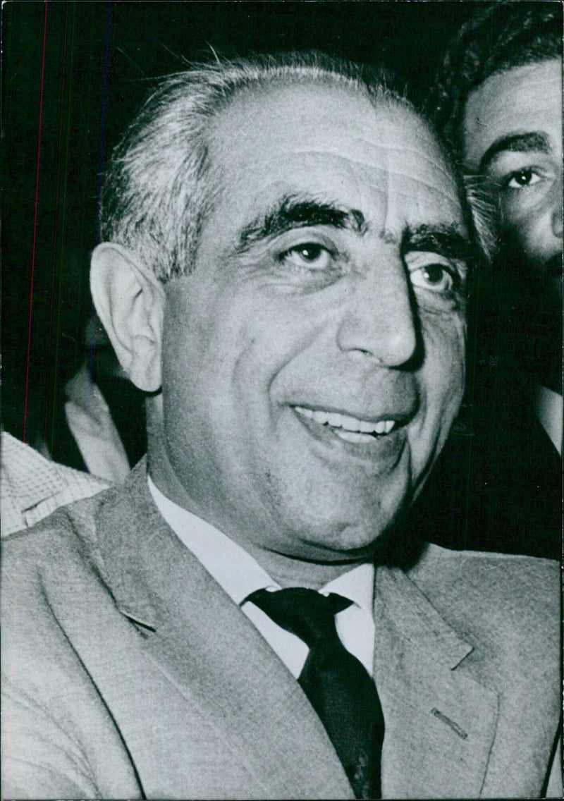 Persian Personalities: Dr. Ali Amini, Prime Minister - Vintage Photograph