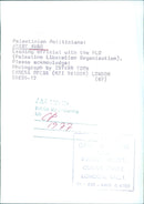 Palestinian Politicians - Vintage Photograph