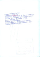 Greek Politicians: LAMBROS EFTAXIAS - Vintage Photograph