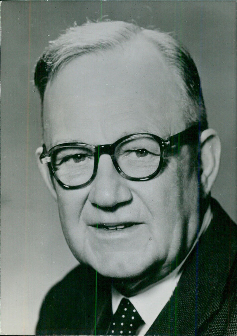 W.E. ANDERTON, Minister of Internal Affairs in the Labour Government of Mr. Nash - Vintage Photograph