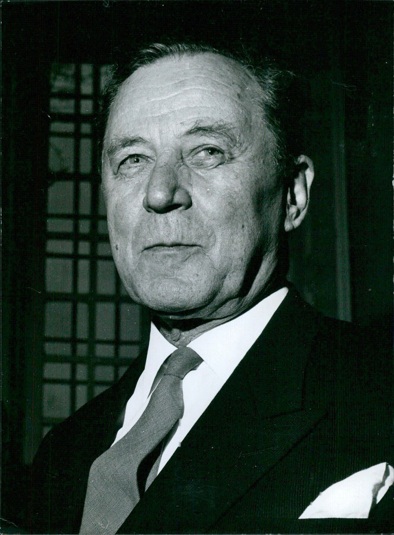 Earl Amhurst, Director of British European Airways associated companies in Malta - Vintage Photograph