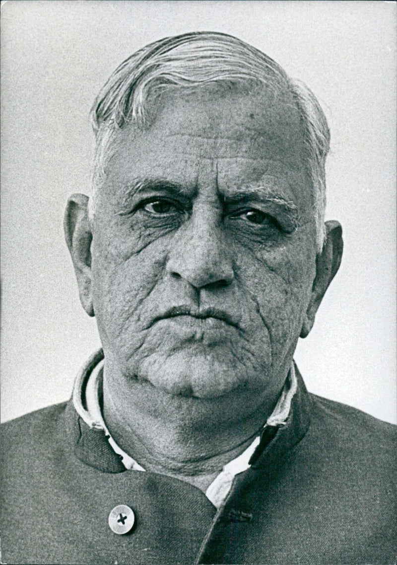 ARJUN AURORA, Leader of the "Young Turks" group in the Lok Sabha (Lower House) - Vintage Photograph