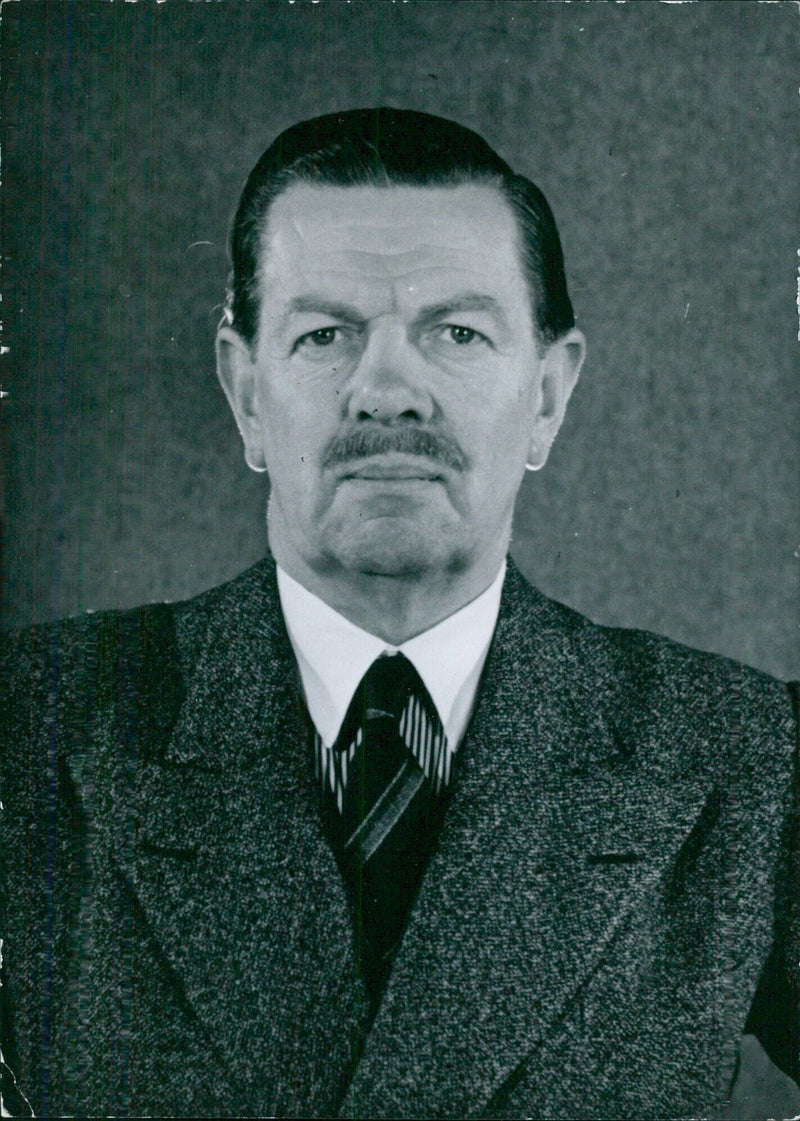 Thomas Gilbert Edwards, General Secretary of the National Union of Bank Employees - Vintage Photograph