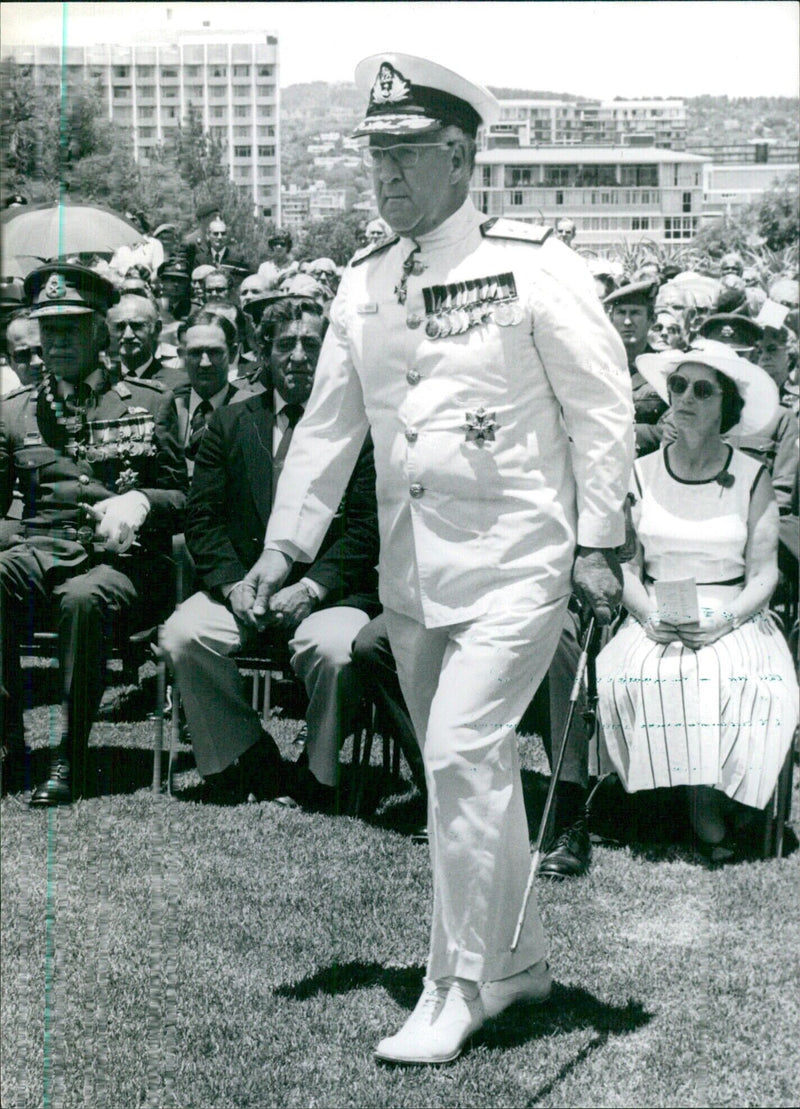 South African Service Chiefs - Vintage Photograph