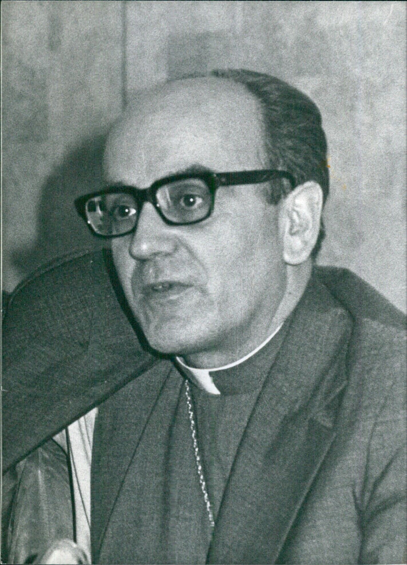 Bishop Fernando Ariztia, Catholic Bishop of Copiapo in Chile - Vintage Photograph