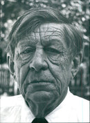British Poet W.H. AUDEN - Vintage Photograph