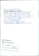 British Politician Peter Archer, QC, M.P. - Vintage Photograph