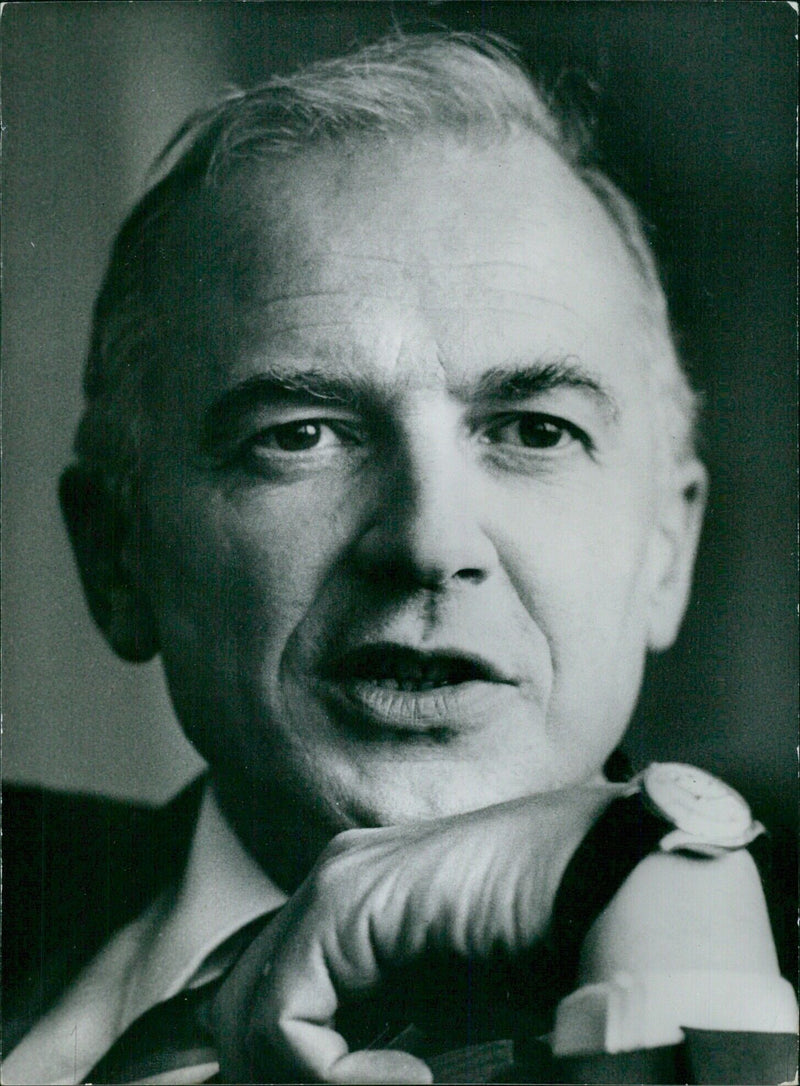 MARCEL BOITEUX, Director General of Electricite de France - Vintage Photograph