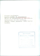 French Diplomats - Vintage Photograph