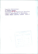 Dr KSENTE BOGOEV, President of the Republican Executive Council (Government) of Macedonia - Vintage Photograph