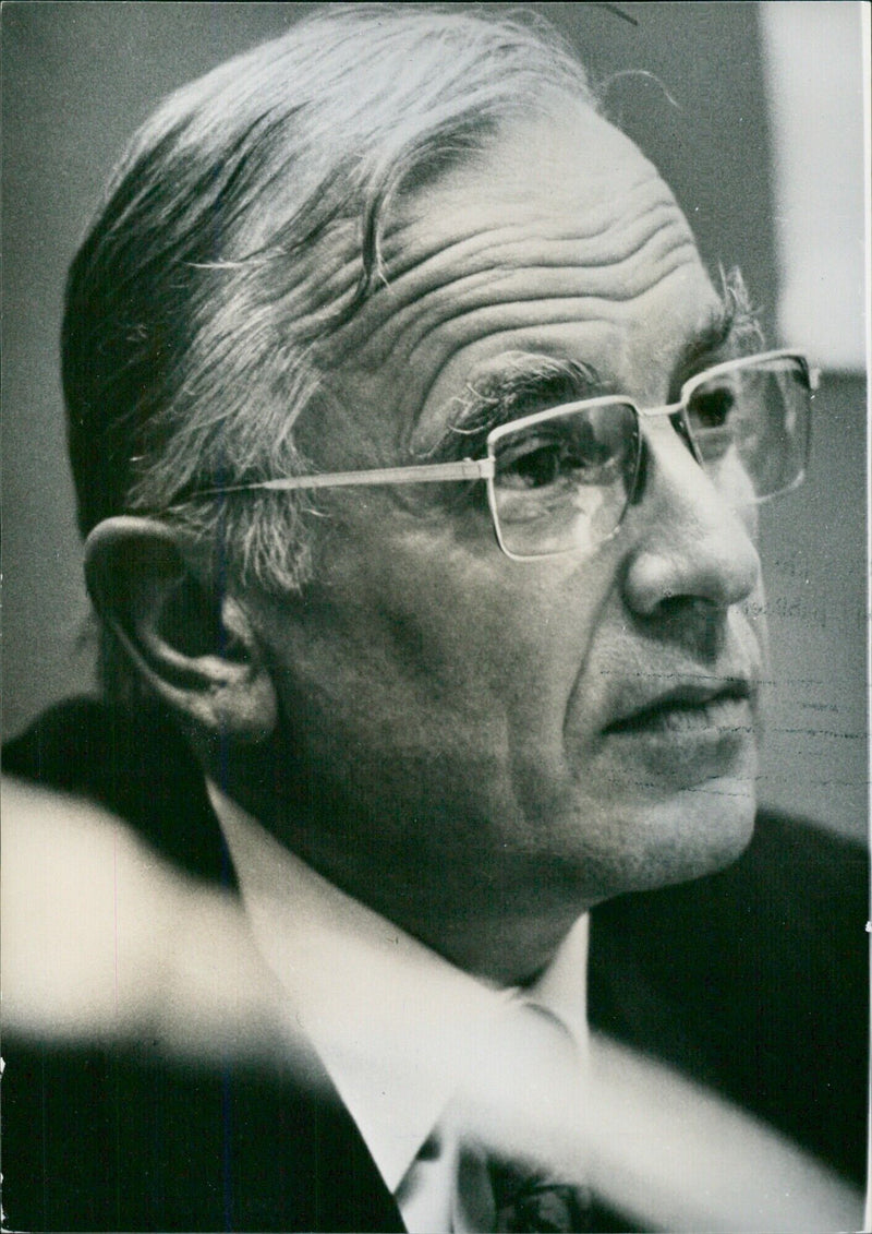 MARCEL BOITEUX, Director-General of Electricité de France - Vintage Photograph