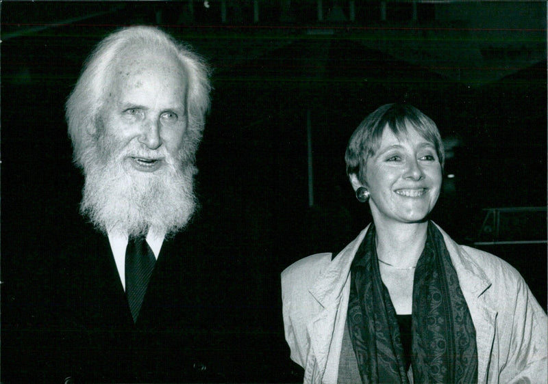 British Actors Griffith Jones and Gemma Jones - Vintage Photograph