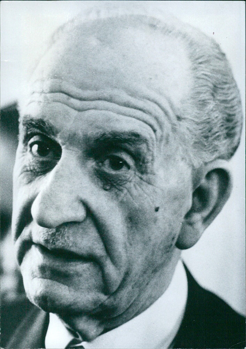 GEORGE PAPANDREOU, Ex-Prime Minister of Greece - Vintage Photograph