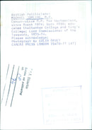 British Politicians: MICHAEL JOPLING M.P. - Vintage Photograph