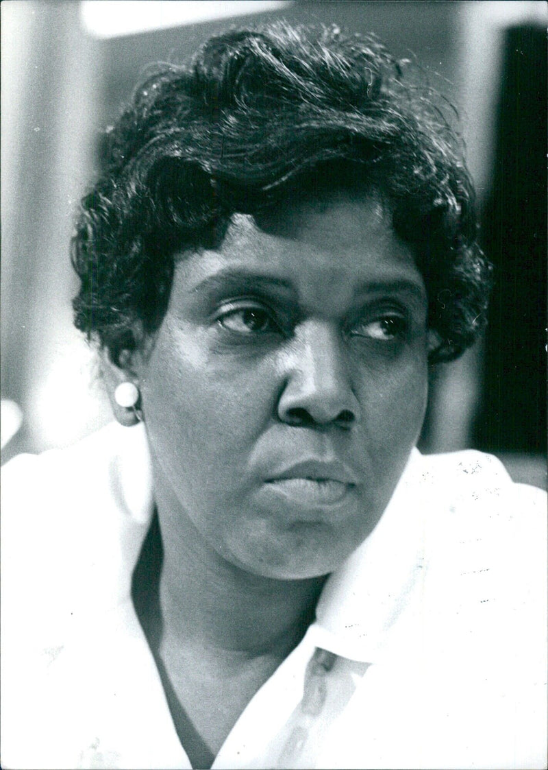 BARBARA C. JORDAN, Democratic Representative from Houston, Texas - Vintage Photograph