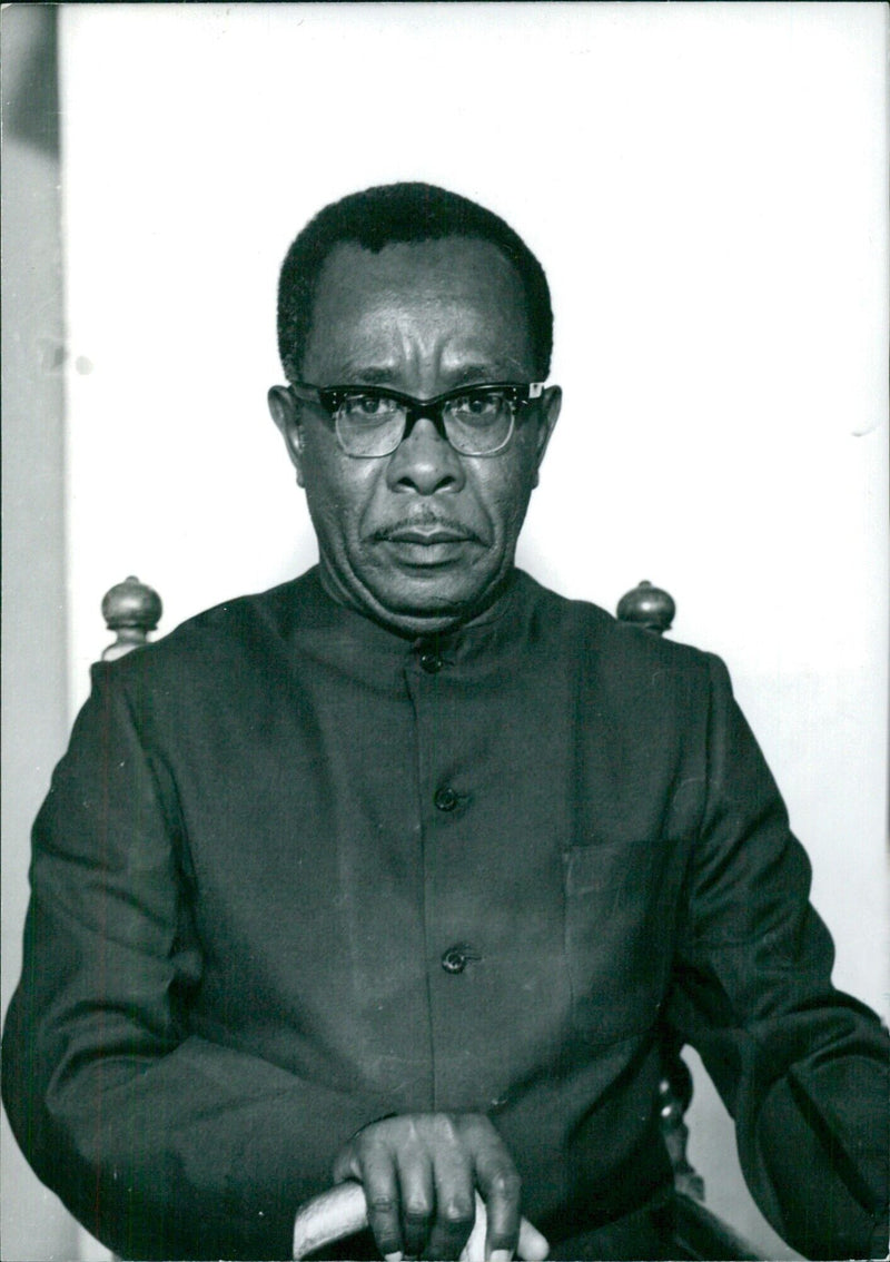 Tanzanian Vice-President Aboud Jumbe - Vintage Photograph